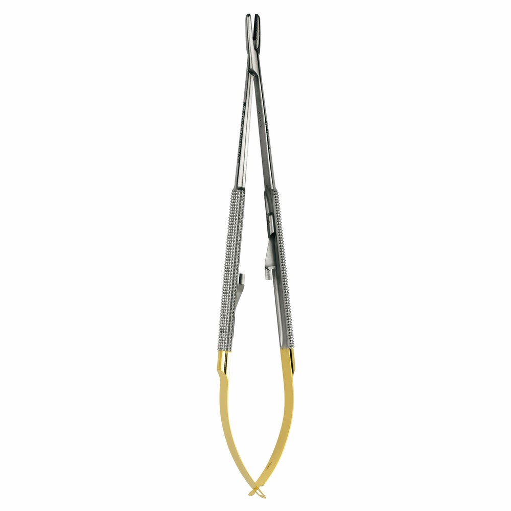 Simion Straight Castroviejo Perma Sharp ® Needle Holder, 18 cm (7″) – NH5024SIM