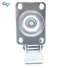 4 Pcs 4 Inch Caster Wheels Locking Casters With Brake Swivel Plate Castors