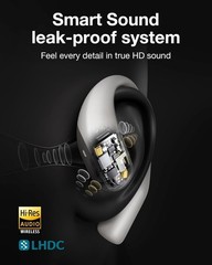 VIAIM OpenNote AI Recorder – Open Ear Earbuds with FlashRecord, Gray
