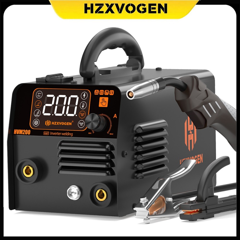 120A Flux Core MIG Welder, 110V 3in1 Semi-Automatic LIFT-TIG MMA Welding Machine