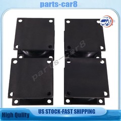 4X Vibratory Plate Compactor Rubber Isolator Shock Mount For Stanley Hydraulic