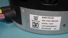Broad Ocean BOM ZWK778A8A3034L Blower Motor 208 230V 1/3 HP 1050RPM = K00170128