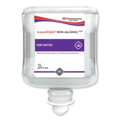 SC Johnson 55857 1L Refill Cartridge Non-Alcohol PURE Hand Sanitizer (6/CT) New