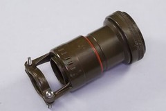 M85049/1821W06 Glenair Straight EMI/RFI Backshell 1.55″ OD 21 Shell Olive NOS