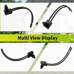 5pcs 12V 4″ Wire Leads Waterproof On-Off Push-Button Switch for Motorcycle Car