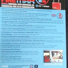Napco StarLink Fire Max SLE-MAX2-FIRE 5G LTE-M Fire Alarm Communicator