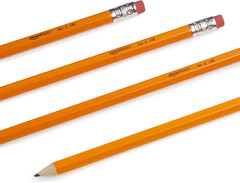 Wood-Cased #2 Pencils, Pre-Sharpened, HB Lead Bulk Box, 150 Count, Yellow