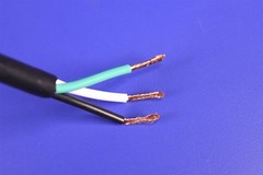 10 Foot Replacement Power Cord Heavy Duty 3 Wire 14 AWG UL Rated Power Cable