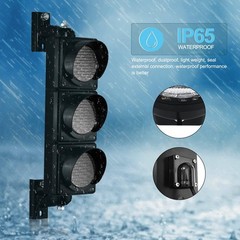 BBMI AC85-265V(4 inch) Traffic Light, Red Yellow Green Black,Green,Yellow