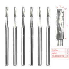 Dental FG 557 SL Surgical Carbide Burs Friction Grip Beaver FGOS XL 557 25mm