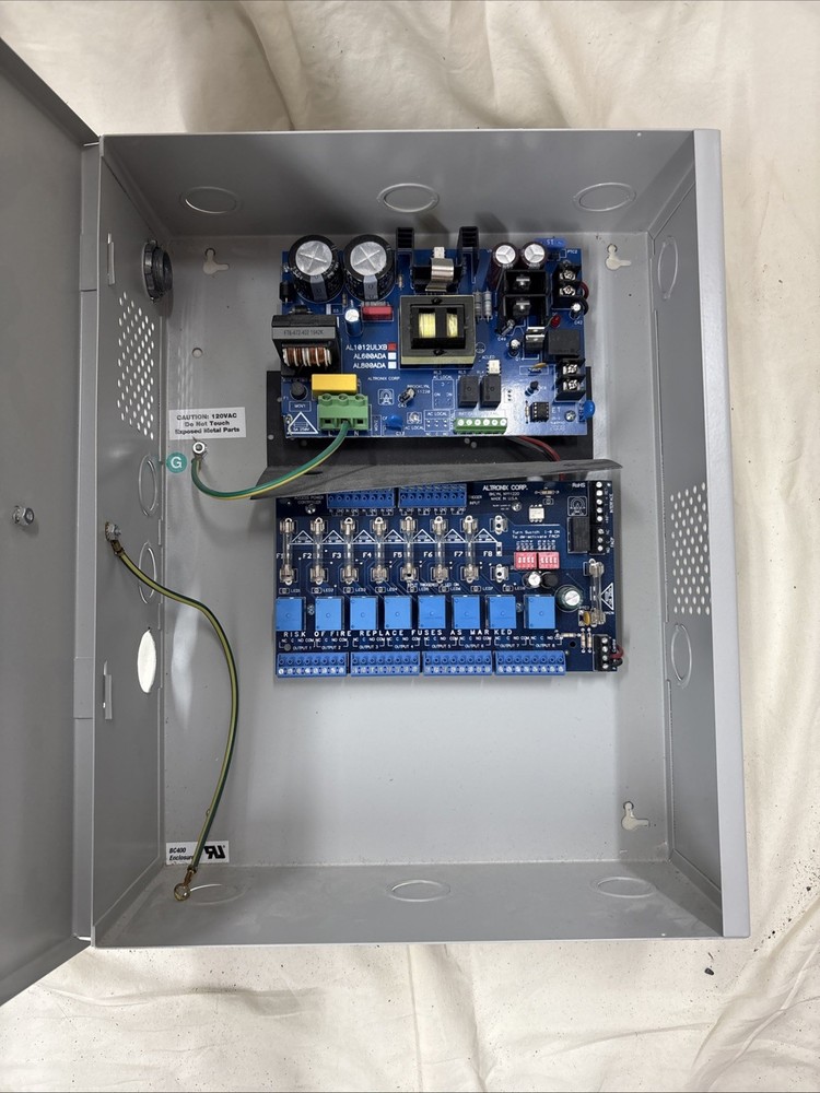 Altronix AL1012ULACM Access Power Controller with Power Supply Battery/Charger