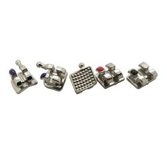 Dental Orthodontic Mini Roth Brackets Monoblock MIM Braces 022 345 Hooks