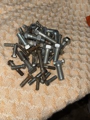 8 Pounds Of Bolts Some Large