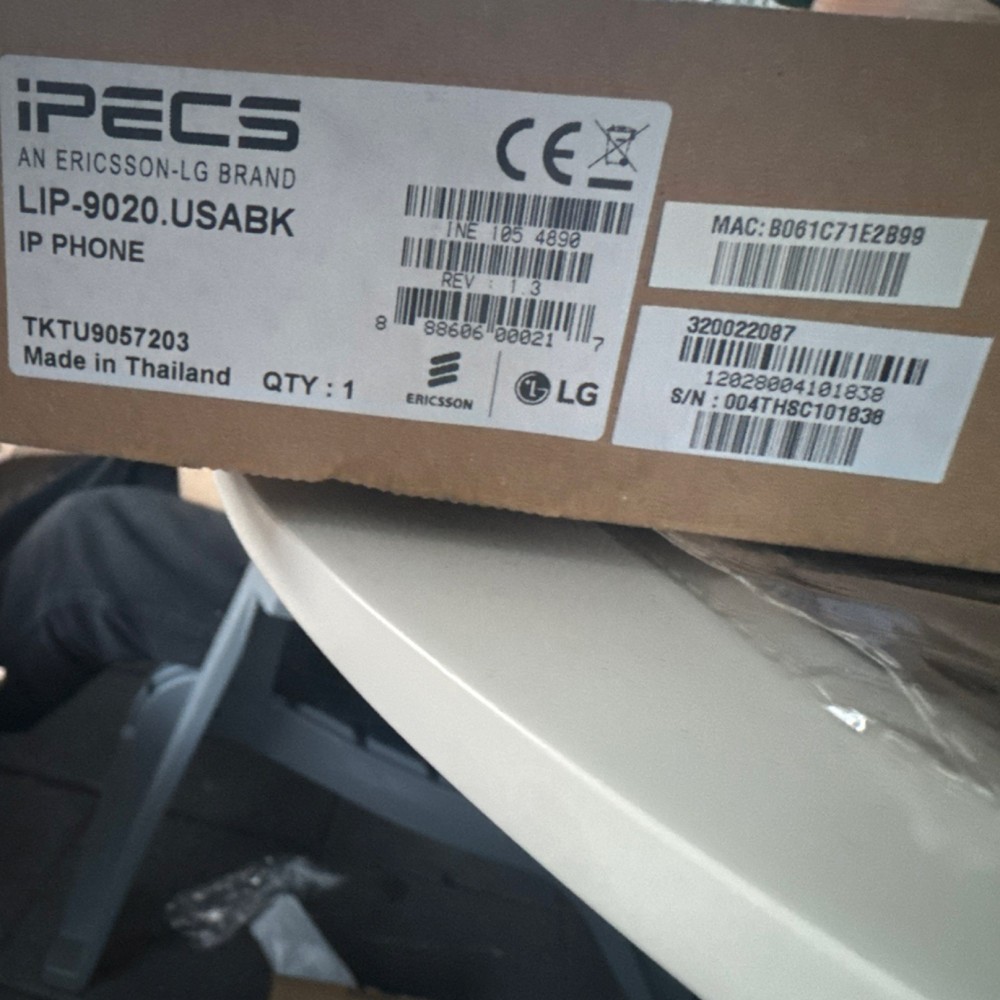 Ericsson-LG iPECS LIP-9020.USABK VoIP System IP Phone TKTU9057203