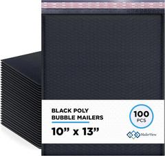 250 Pack USA Made Poly Bubble Mailers (#0) 6X10 Inches Shipping Padded Envelopes