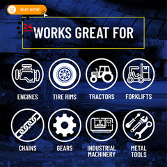 WD-40 Specialist Degreaser with Smart Straw, Heavy-Duty 15 Fl Oz (Pack of 1)