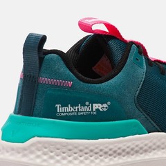 Timberland PRO Setra Composite Toe Work Sneaker Womens 9 11 Green Pink