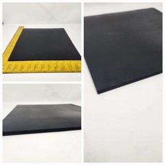 Neoprene Rubber Solid Sheet 1/4″ Thick x 12″ x 12″ Sq Ft Pad 60 D Std Flex