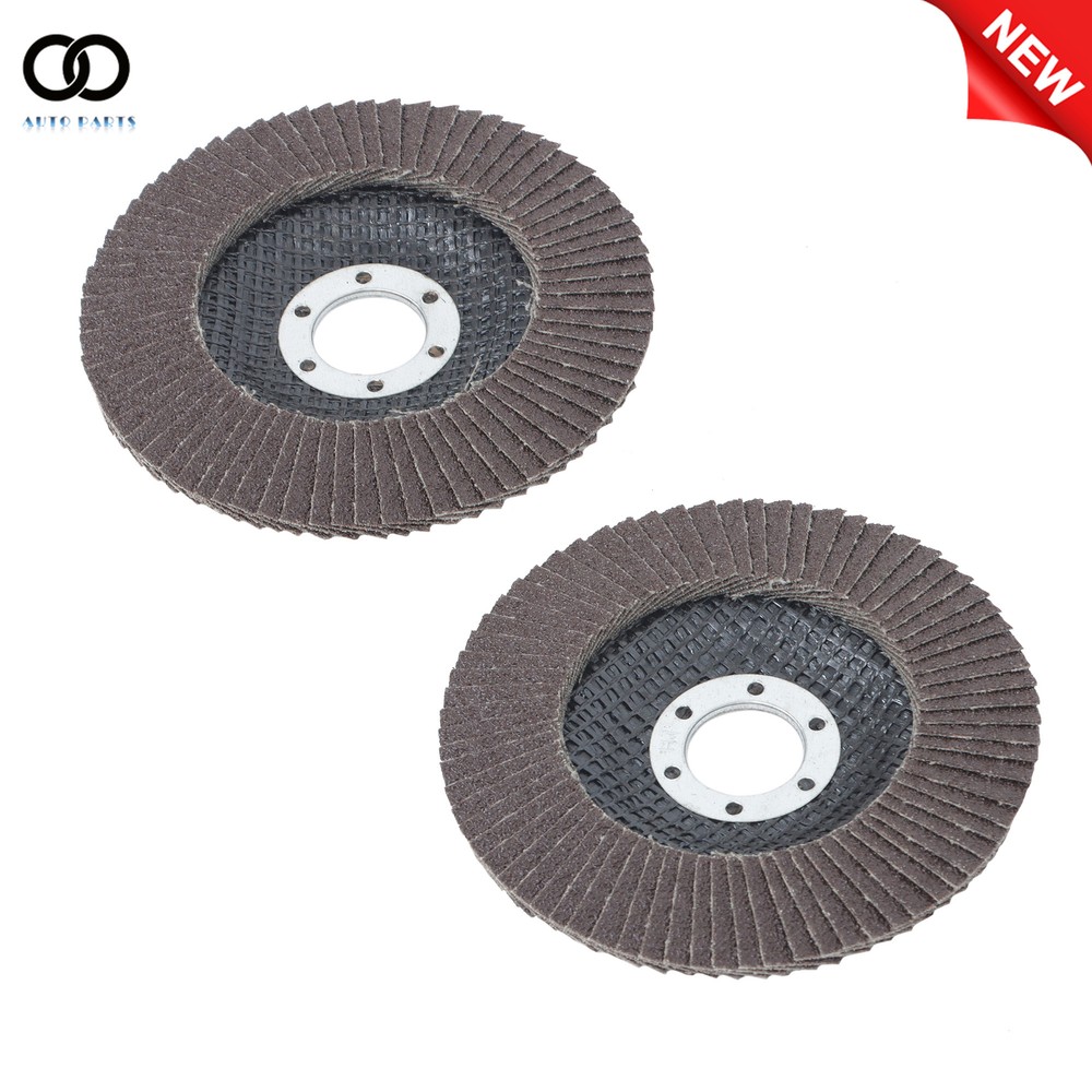 10Pack Flap Disc 4.5″ × 7/8″ 80 Grit Grinder Sanding Grinding Wheels US