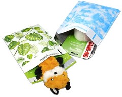 6×10 Tropical, Black/Gold Star, Polka Dots, Clouds Poly Bubble Shipping Mailers