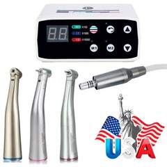 Dental Electric Motor Micromotor LED 1:1 1:5 Handpiece NSK Style