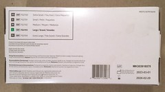 Medline FG2703 FitGuard Ultra Nitrile 150 Powder Free Exam Gloves Size L Exp2026