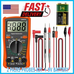 Digital Multimeter AC DC Voltmeter Ammeter Ohmmeter Volt Tester Meter 830L USA