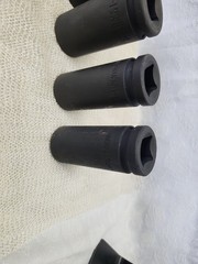 Lot/5 -3/4 Drive 6pt Deep Impact Socket ~3 Chrome Vanadium,2CR-Molybdenum C-LIST