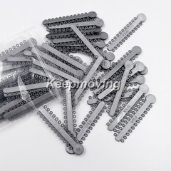 1040 Pcs/Pack Dental Orthodontic Ligature Ties Elastic Rubber Bands 44 Colors