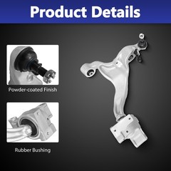 4Pcs Control Arm w/Ball Joint Sway Bar Link 07-15 Infiniti G35 G37 G25 Q40 AWD