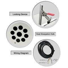 220V 1PH 3.6KW Vacuum Blister Machine 15.7″*15.7″*5.9″ 20m³/h Pump