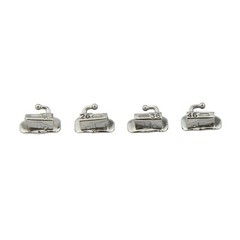 200 Orthodontic Buccal Tube 1st 2nd Molar Tubos Ortodoncia Roth MBT 022 Bondable