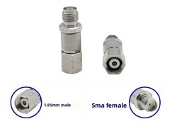 SMA-1.85mm Adapter (JJ/KK/JK/KJ),DC-26.5GHz Microwave SMA-1.85 Connector Adapter