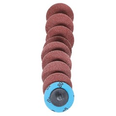 71PCS 2″ Roll Lock Sanding Discs Set W/ 1/4 Holder Die Grinder Quick Change Disc