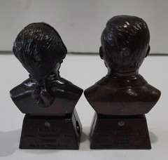 Vtg New Lot of 4 JSNY Presidential Die Cast Pencil Sharpeners Lincoln Washington