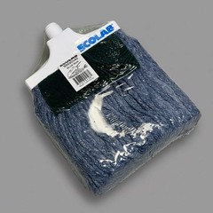 ECOLAB Grease Beater Mop Head 2X More Absorbent Than Conventional Mops Blue 8999