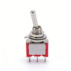 5pcs Maintained Mini Miniature Toggle Switch 3 Terminal 3 Position SPDT ON/Off..