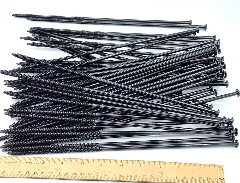 ACE 12″ #15 COMMERCIAL ROOFING SCREWS 12-inch FASTENERS FM Approved *LOT OF 50*