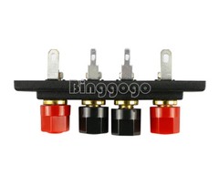 Speaker Amplifier Chassis Terminal Output Four-Position Terminal Soundbox