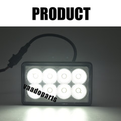 For John Deere Skid Steer 270 313 315 317 320 325 328 LED Front LED Headlight