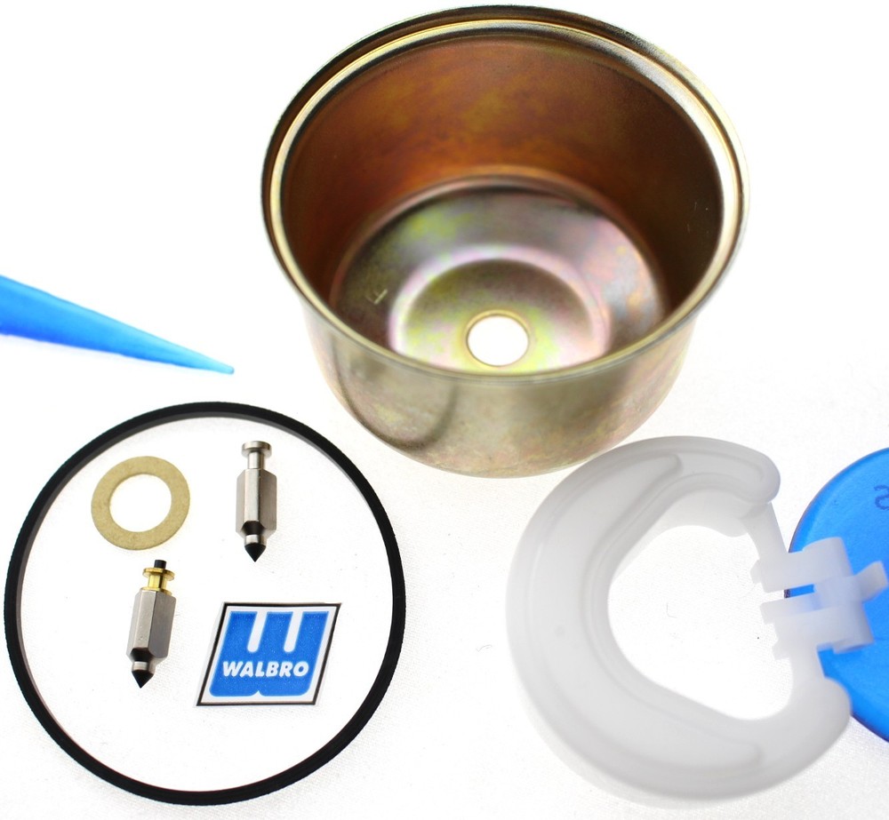 GENUINE WALBRO LMT Carburetor Kit inlet needle retaining pin bowl float J31