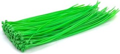 Green Garden Zip Ties 8 Inch 3.6MM 100 Pack Self Locking Nylon Cable Ties Plasti