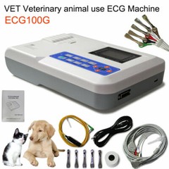 ECG100GVET Portable Veterinary Animal ECG Machine 1 Channel+Printer, CONTEC