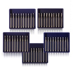 Dental Carbide Tungsten Steel Burs Crown Metal Cutting Drill Break Drills Bur