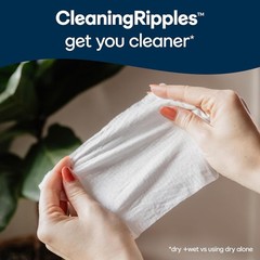 Cottonelle FreshCare Flushable Wet Wipes – 42 Count Flip-Top Moist Toilet Wipes