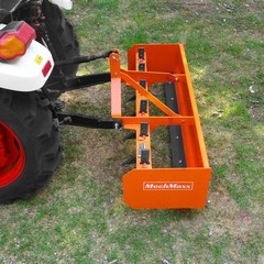 MechMaxx 72″ Tractor Box Blade Scraper Attachment 3 Point Hitch 20HP-50HP, BB72