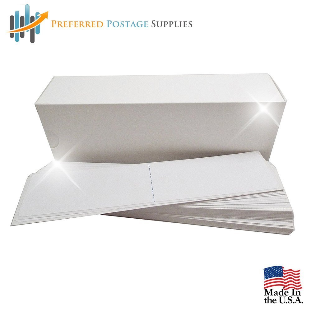 Meter Tape, 7 x 1 3/4 Inch 300 Sheets – 600 Labels, USPS APPROVED