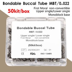 Dental Orthodontic Buccal Tube 1st Molar Single Bondable MBT 022 Monoblock