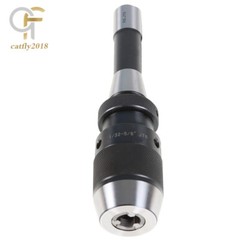 Heavy Duty 1/32″- 5/8″ Drill Chuck Keyless Self Tighten With R8 Shank Adapter