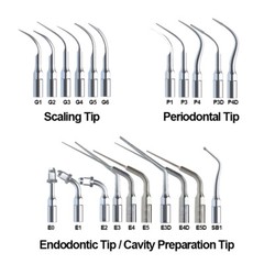 Dental scaler tip ultrasonic scaling perio endo Tips fit DTE SATELEC Scaler